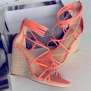 Jlo Callie Wedges, Coral